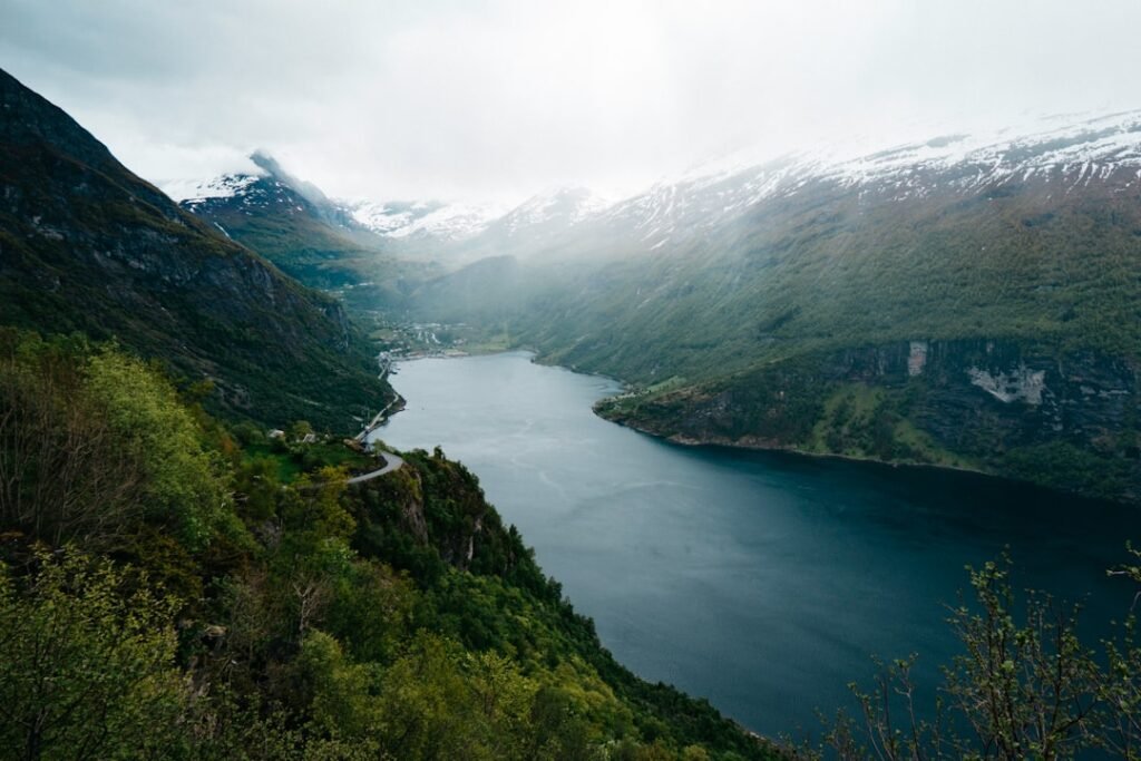 Photo Fjords, Mountains