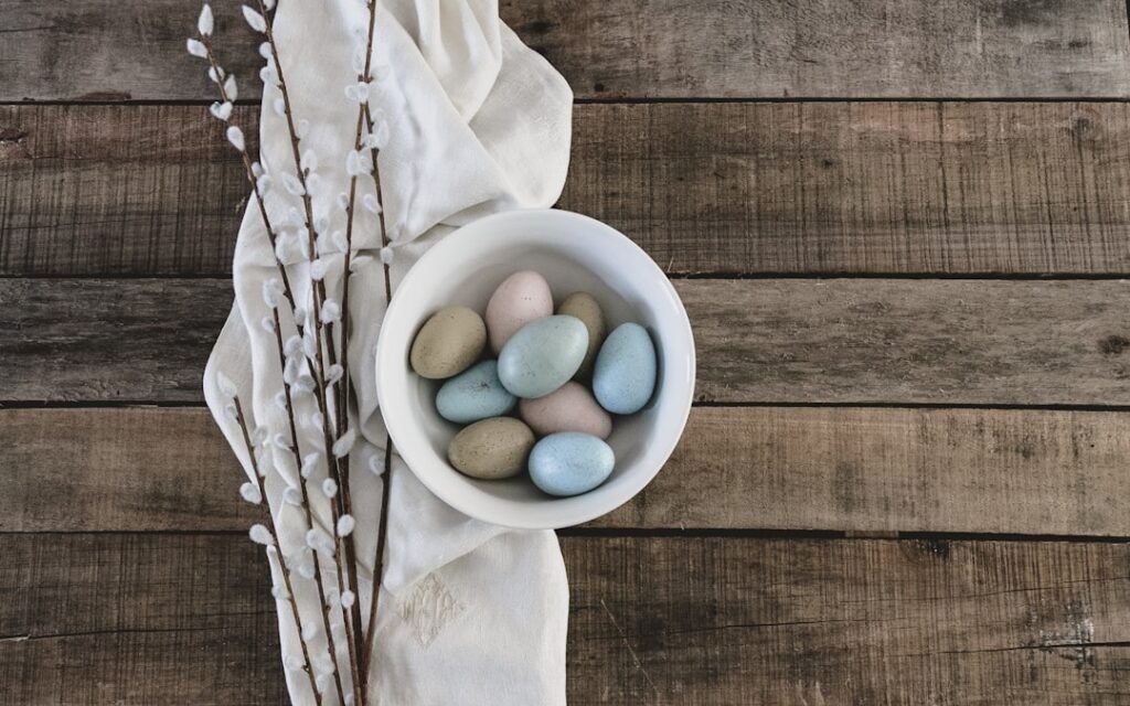 Photo Easter eggs
