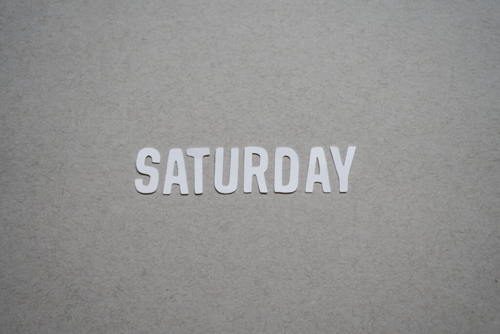 Photo Calendar week