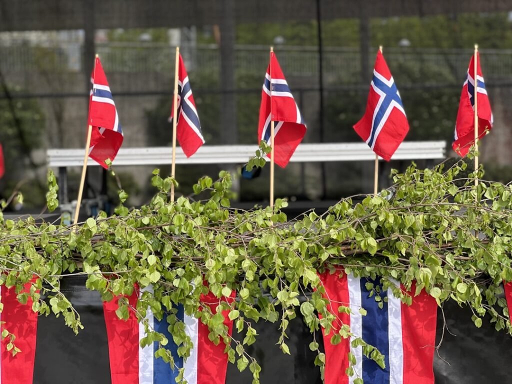 Photo Norwegian flag