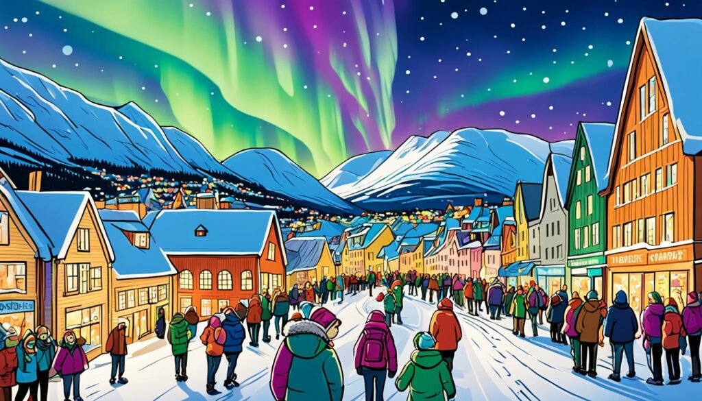 Atracciones turísticas en Tromsø durante el Festival de las Luces del Norte