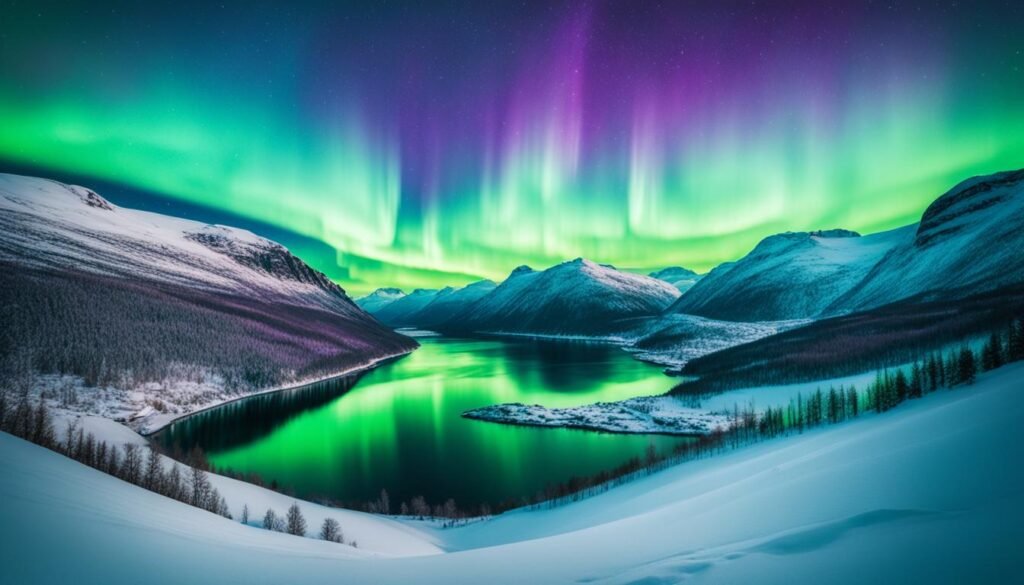 Auroras boreales en Noruega