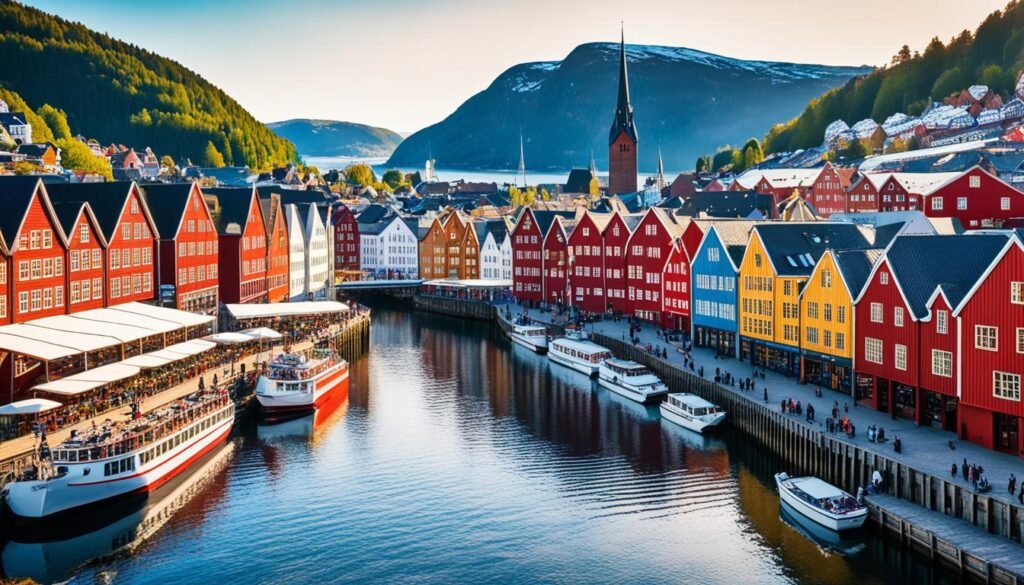 Bryggen en Bergen: Explorando el Histórico Muelle Hanseático de Noruega