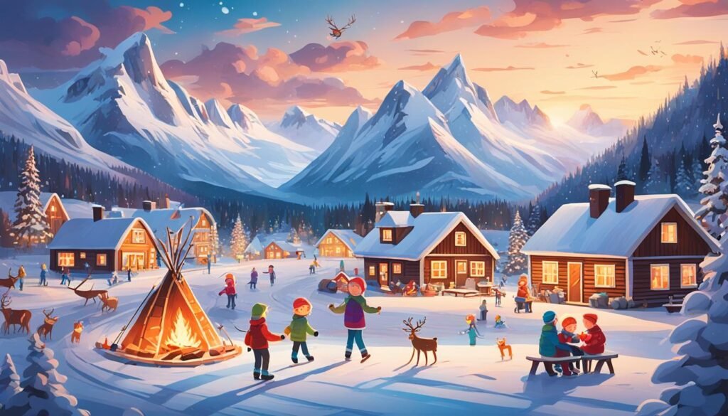 Clima navideño en Noruega