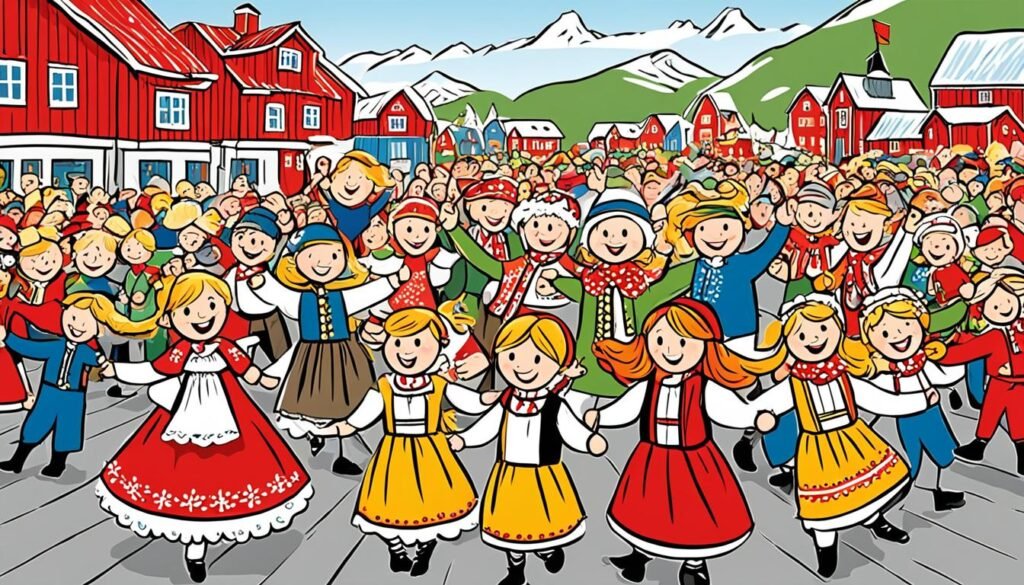 Cómo participar en celebraciones culturales noruegas