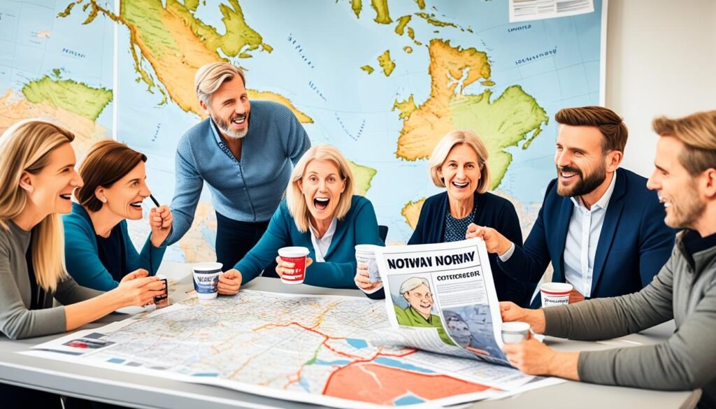 Cómo participar en discusiones políticas en Noruega