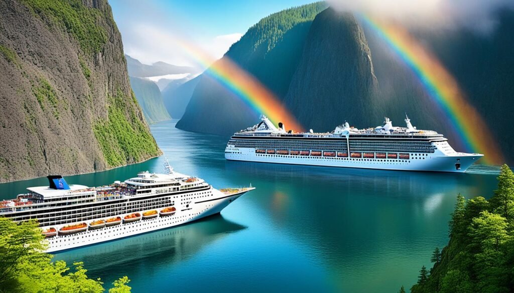 Crucero por fiordos noruegos