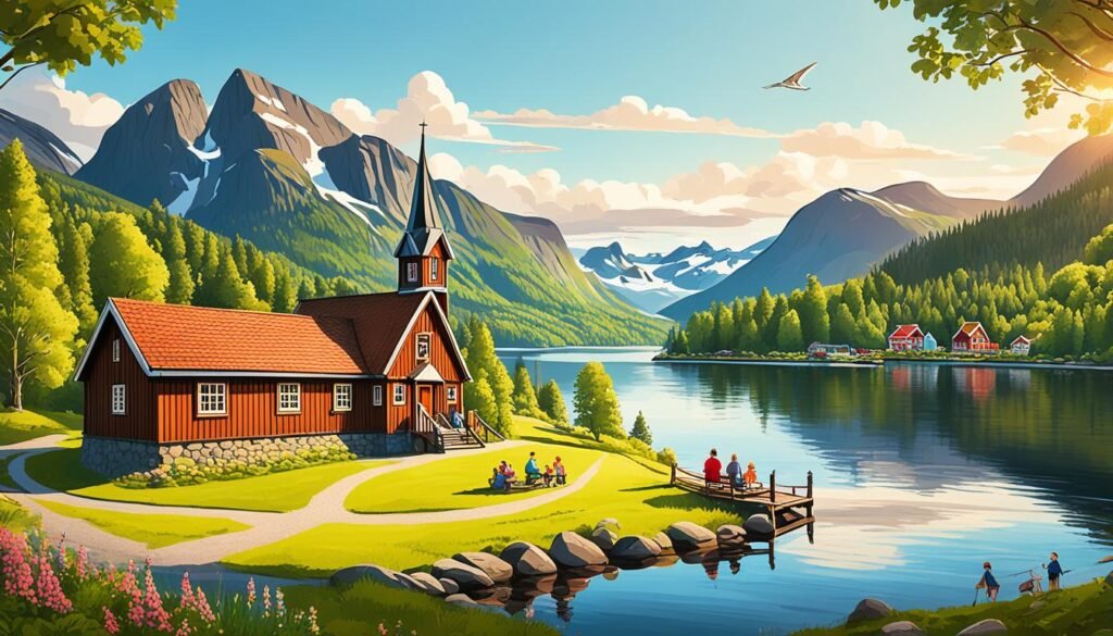 Cultura de vacaciones en Noruega