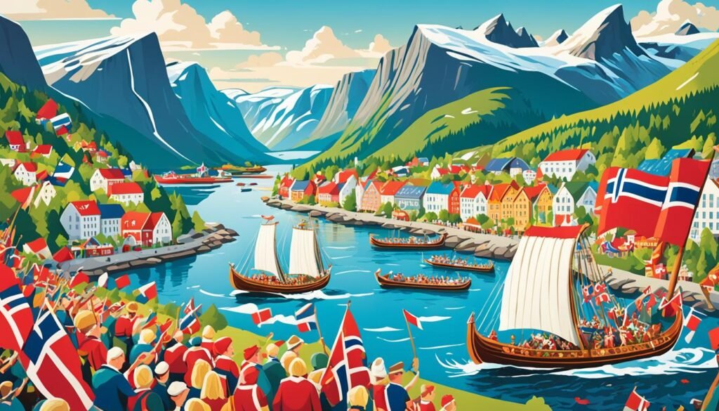 Cultura noruega en los Desfiles del Día Nacional