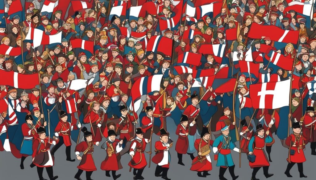 Desfile del Día Nacional de Noruega
