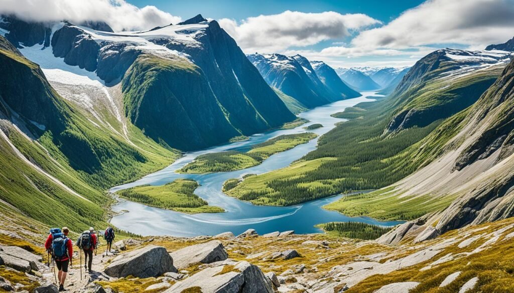 Explorar los parques nacionales de Noruega