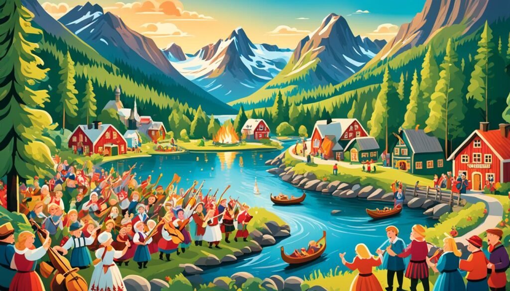 Festivales noruegos: Celebrando tradición, comunidad y naturaleza
