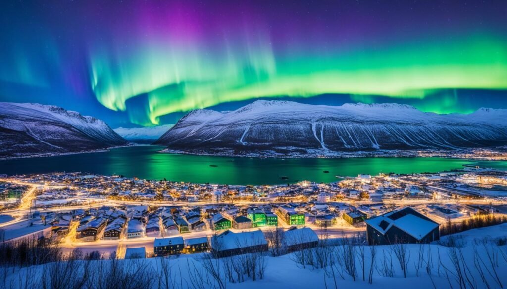 La Aurora Boreal Sobre Tromsø