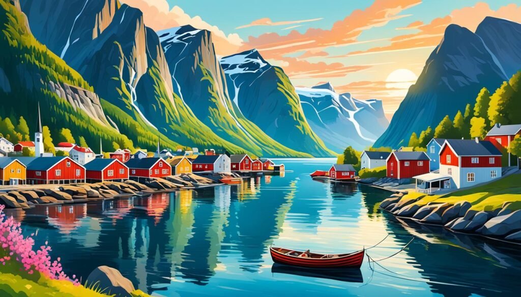 La belleza de los fiordos noruegos: Maravillas naturales y significado cultural
