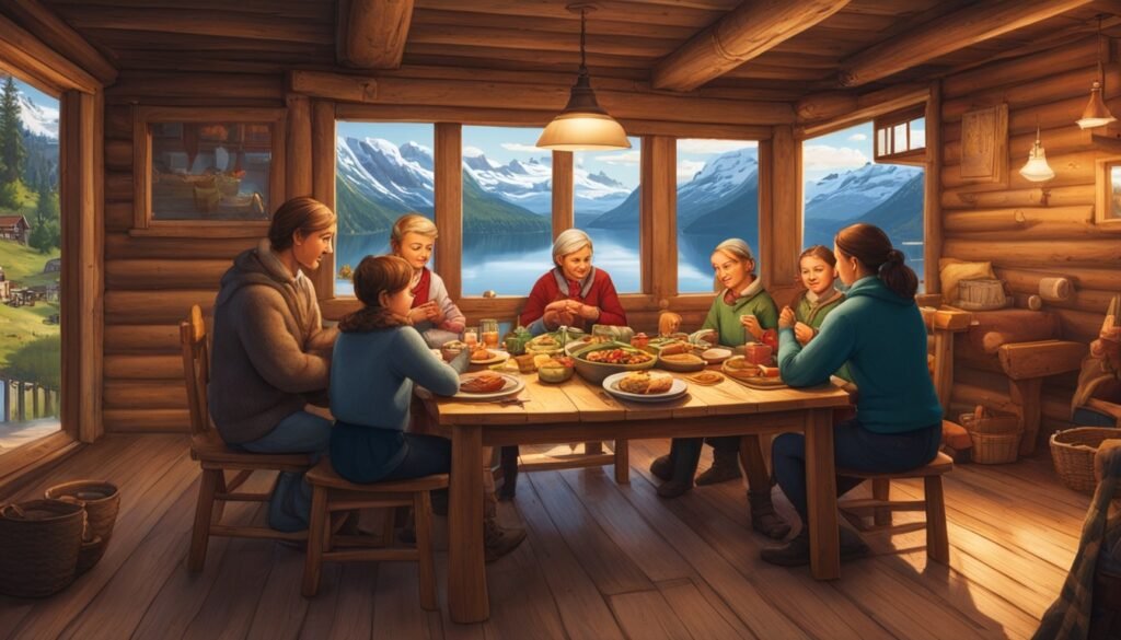 La importancia de la familia y la comunidad en la sociedad noruega