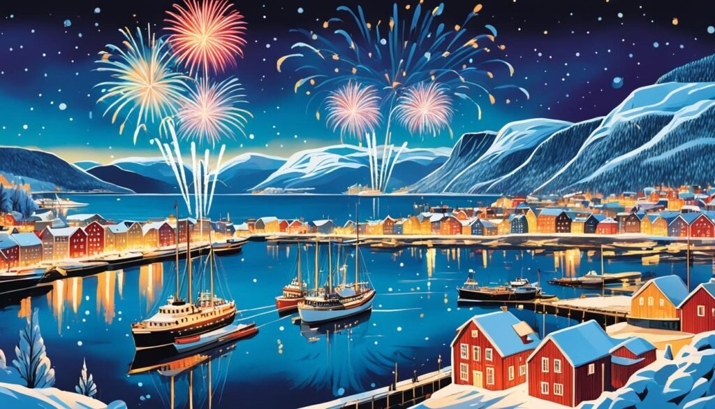 Nochevieja en Noruega: Desde Fuegos Artificiales hasta Banquetes Tradicionales