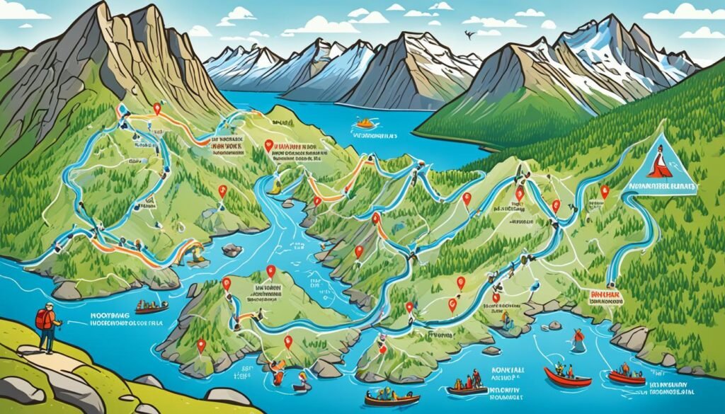 Planificación de rutas de senderismo