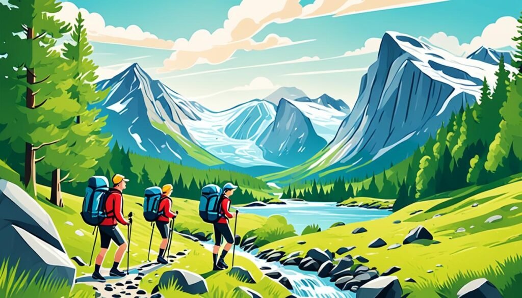 Senderismo en Noruega Senderismo en Noruega