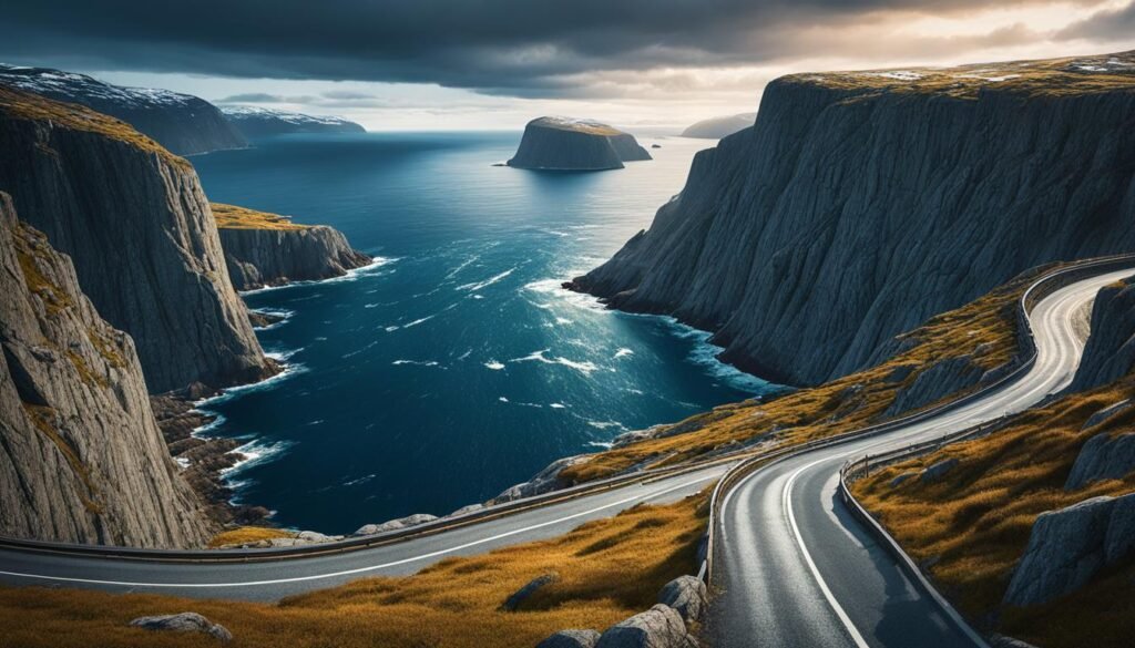Un Impresionante Paseo a lo Largo de la Costa Noruega