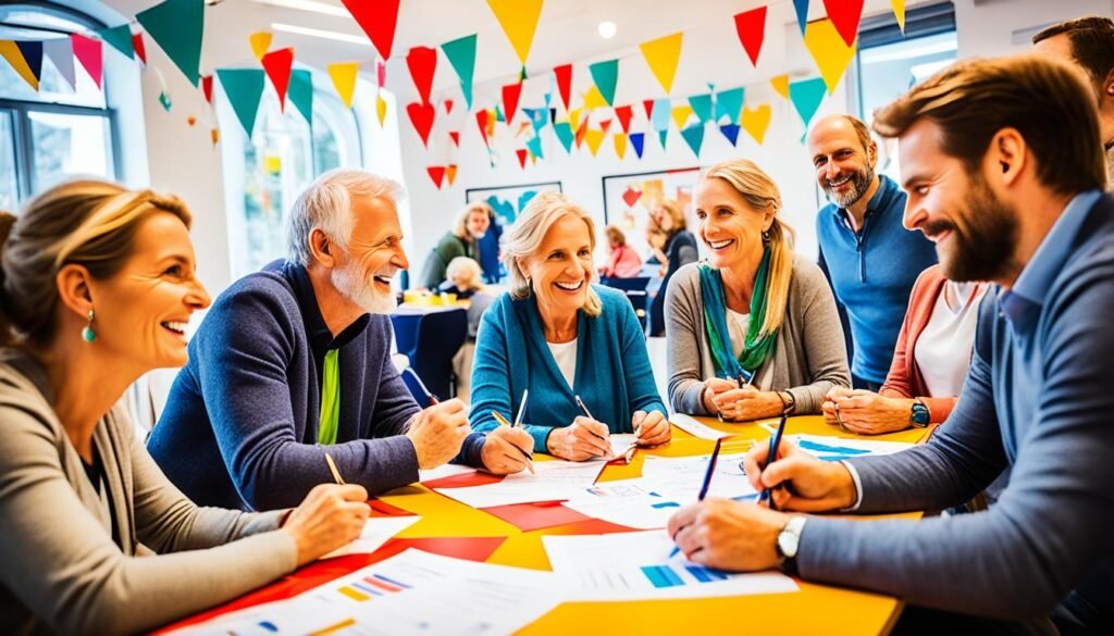 colaboración filantrópica expatriados eventos