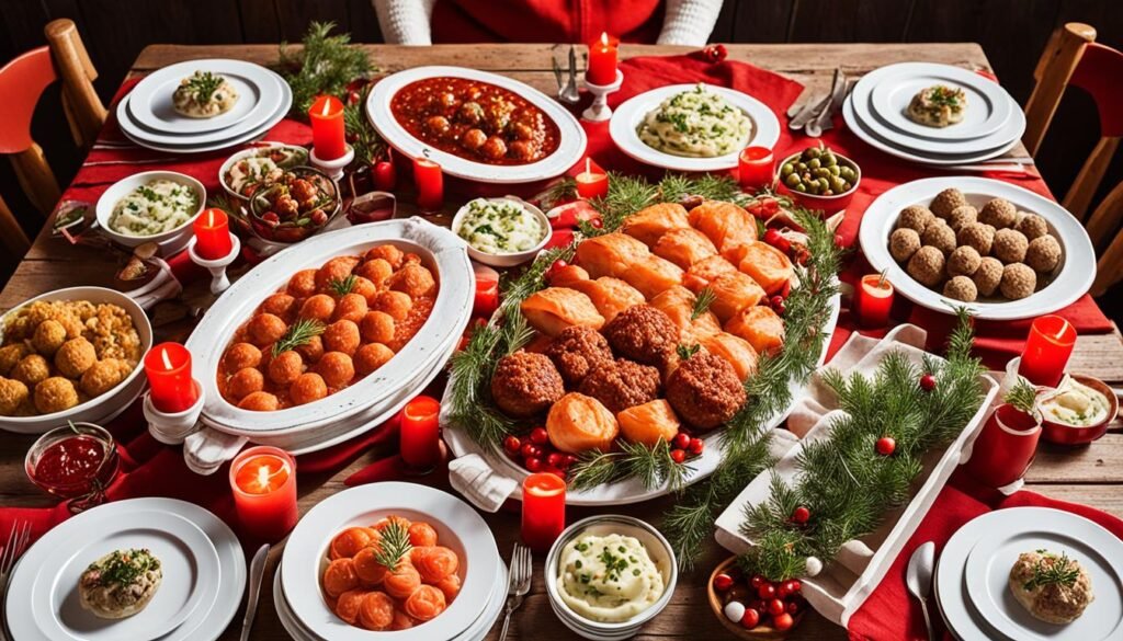 comidas tradicionales navideñas en Noruega