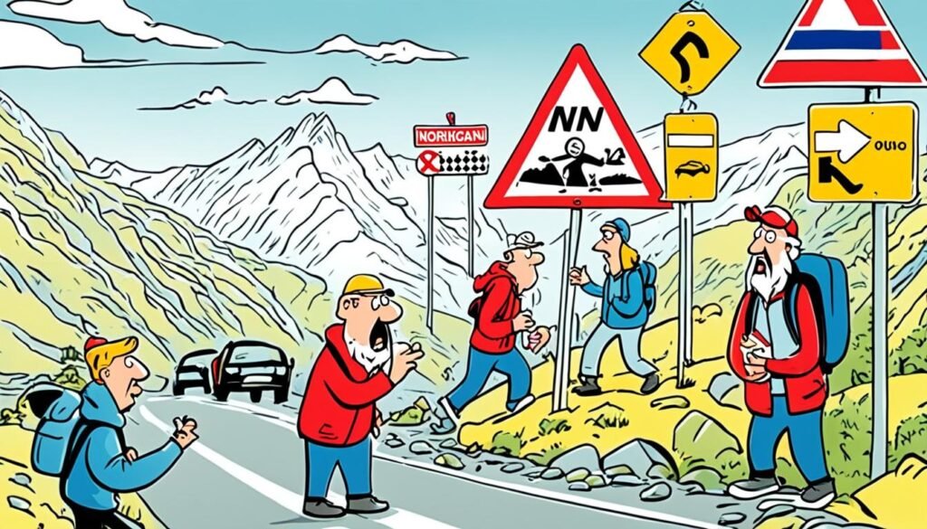 errores comunes en Noruega errores comunes en Noruega