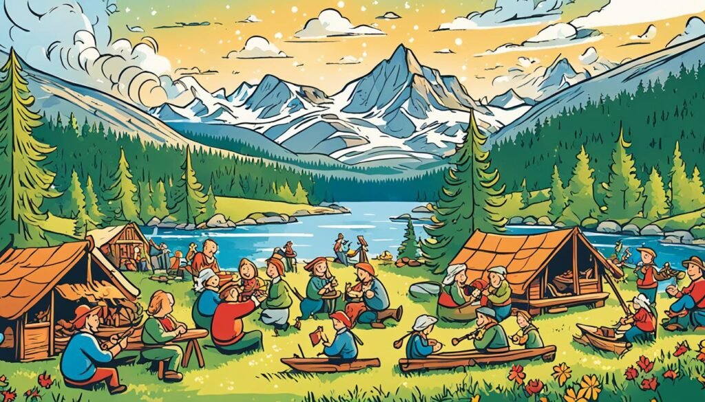 festivales al aire libre en naturaleza escandinava