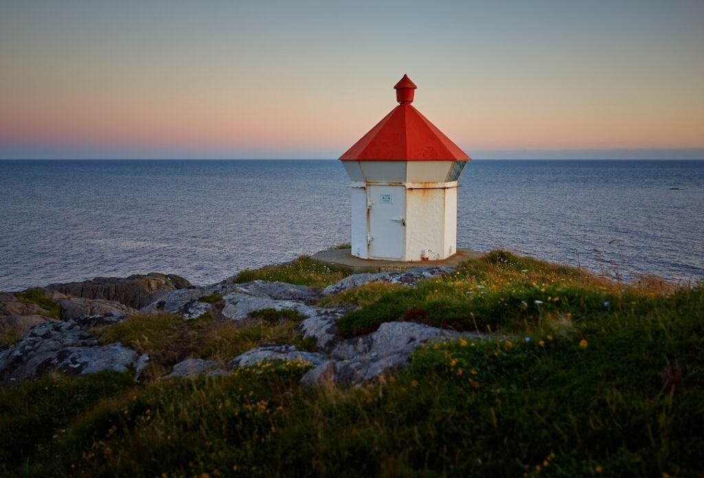 Photo Norwegian lighthouse