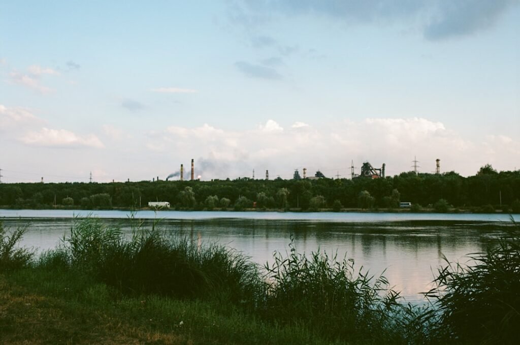 Photo Industrial landscape