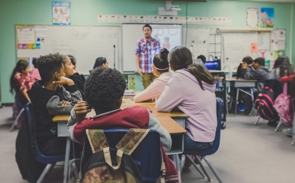 Photo Norwegian classroom