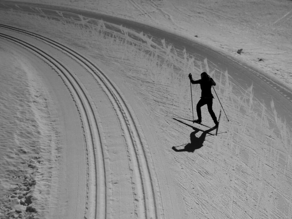 Photo Cross-country skiing