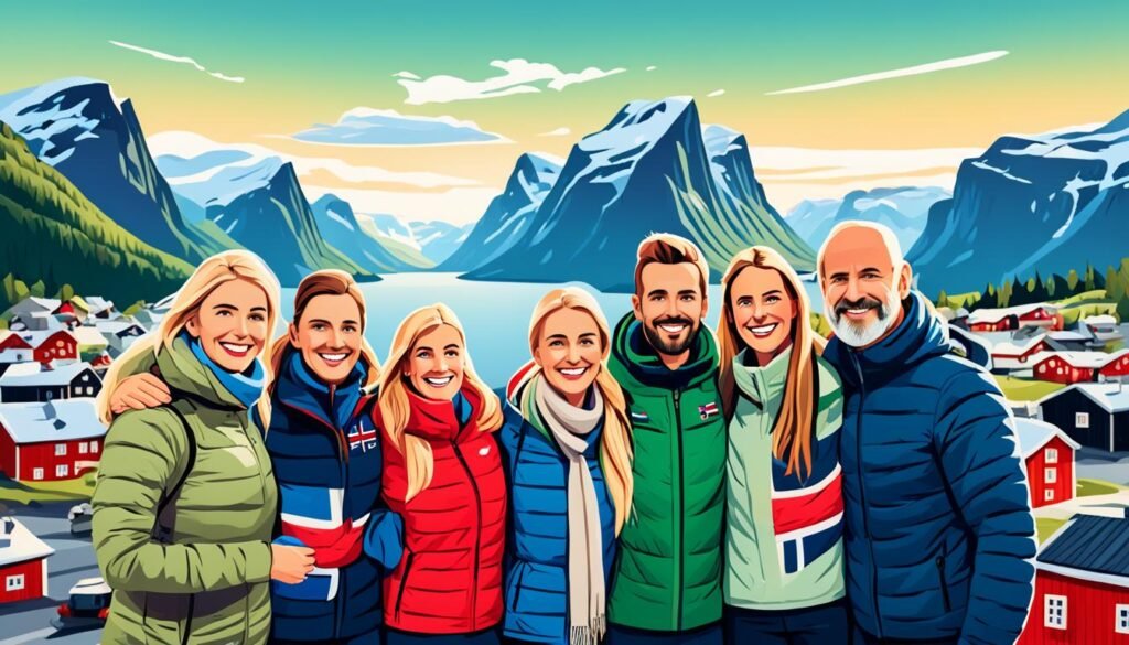 redes de apoyo en Noruega