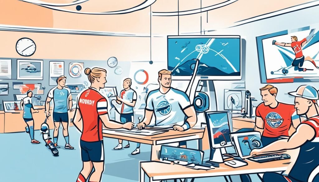 tecnología en el deporte noruego