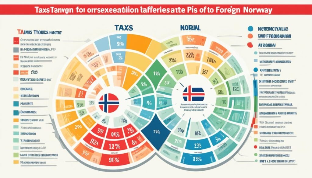 tipos de impuestos en Noruega