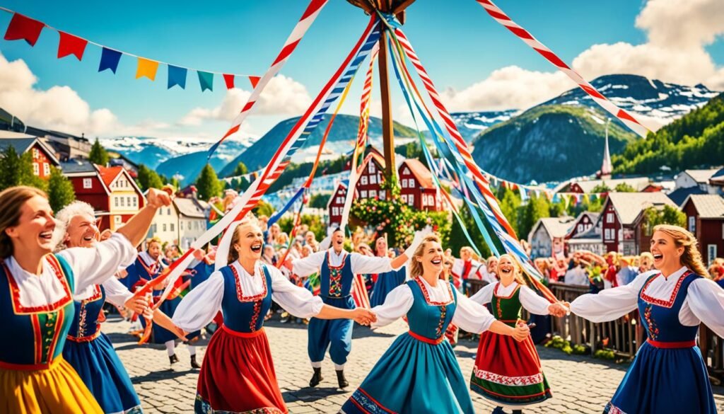 tradiciones noruegas en Bergen