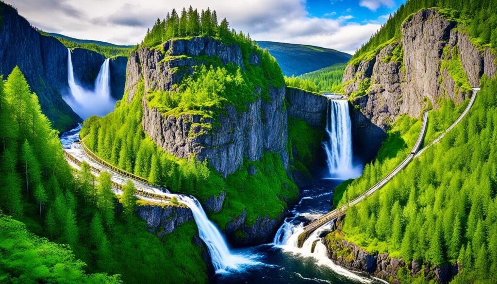 ubicación Vøringsfossen ubicación Vøringsfossen