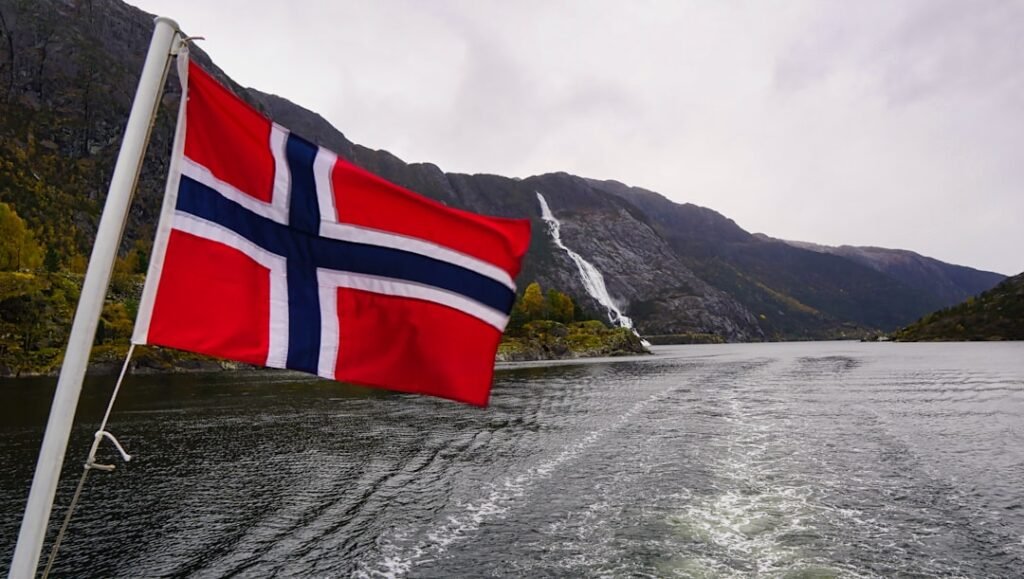 Photo Norwegian flag