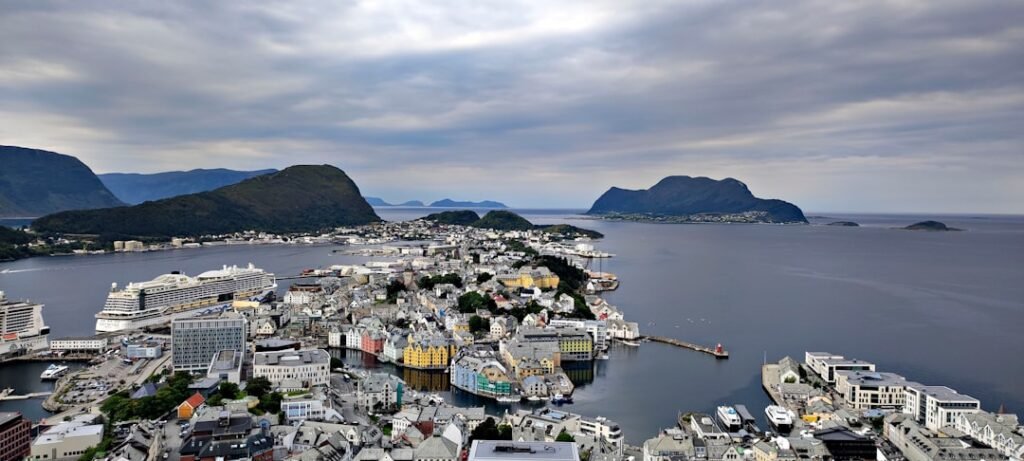 Photo Norwegian cityscape