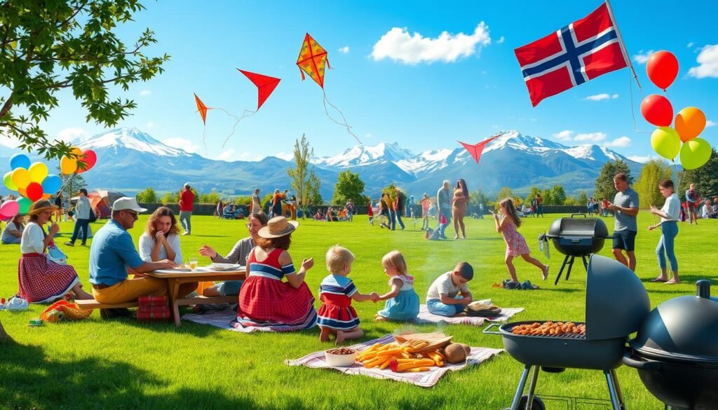 Actividades Familiares en el Día del Trabajo Noruego