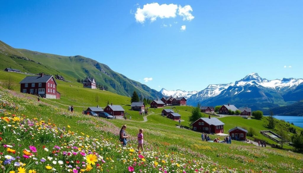 Actividades Primaverales Durante Pentecostés en Noruega