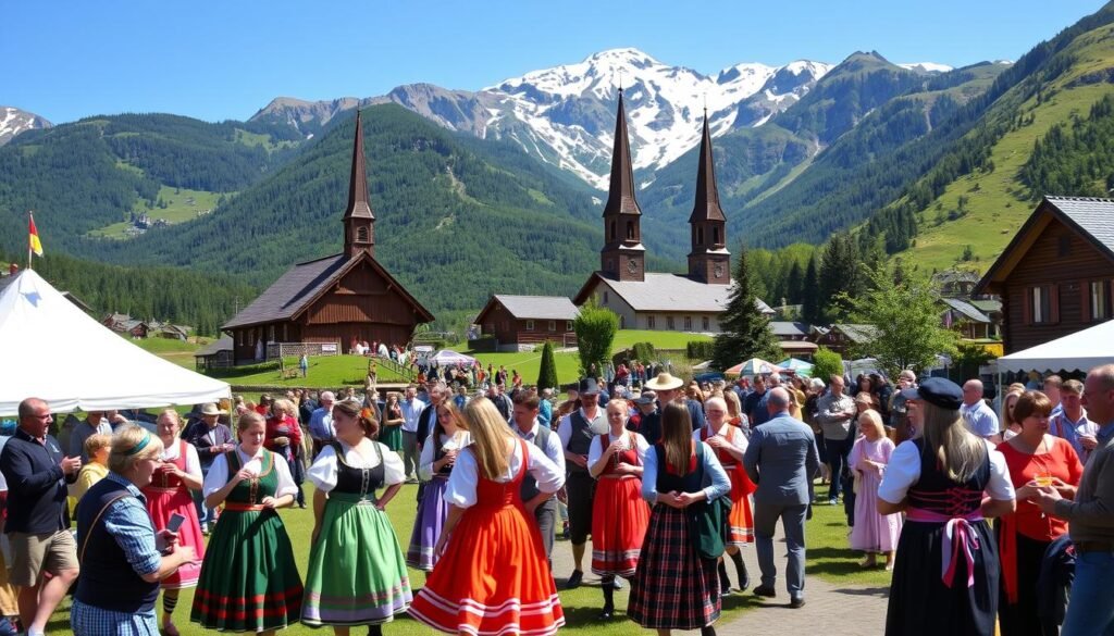 Canciones y Bailes de Festividades Noruegas