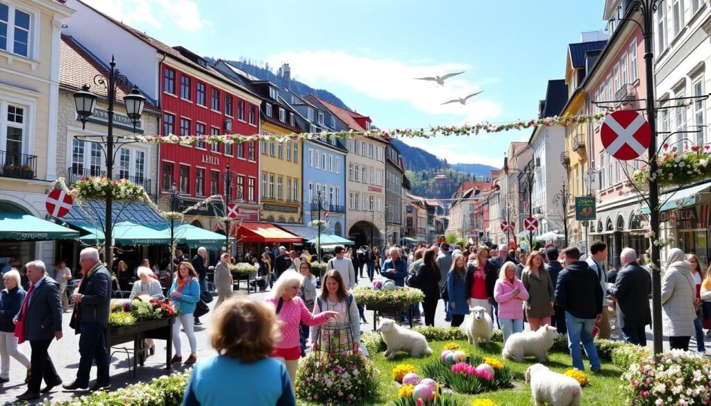 Celebraciones Modernas de Pascua en Ciudades Noruegas