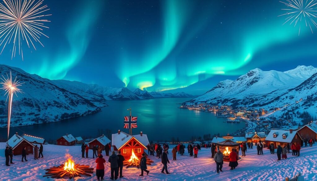 Celebraciones de Año Nuevo en Noruega de Norte a Sur