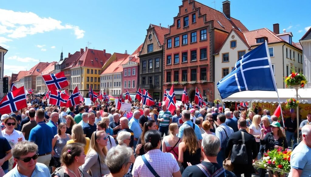 Celebraciones del Día del Trabajo en Noruega