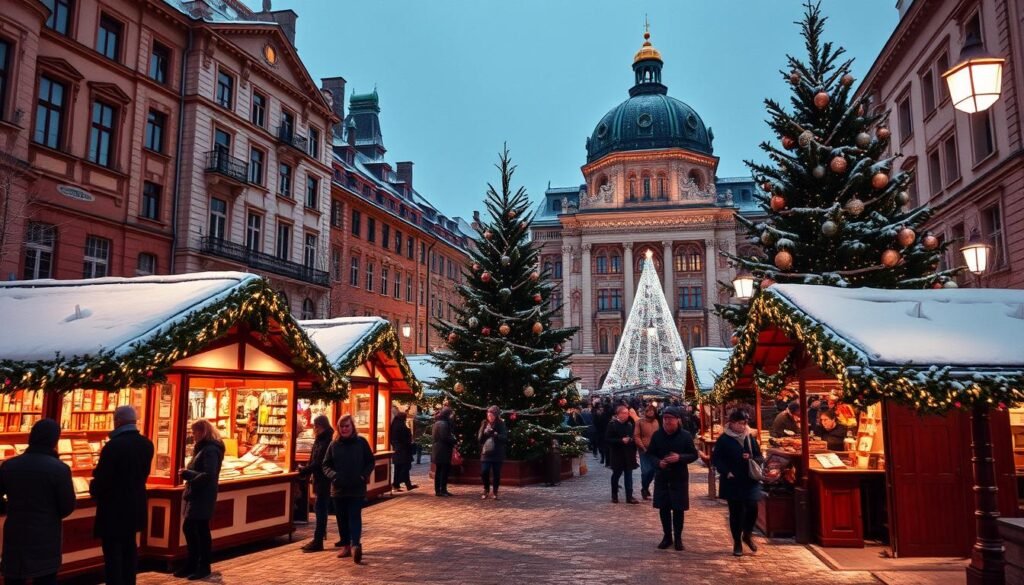 Como Oslo se Decora para la Temporada Navidena