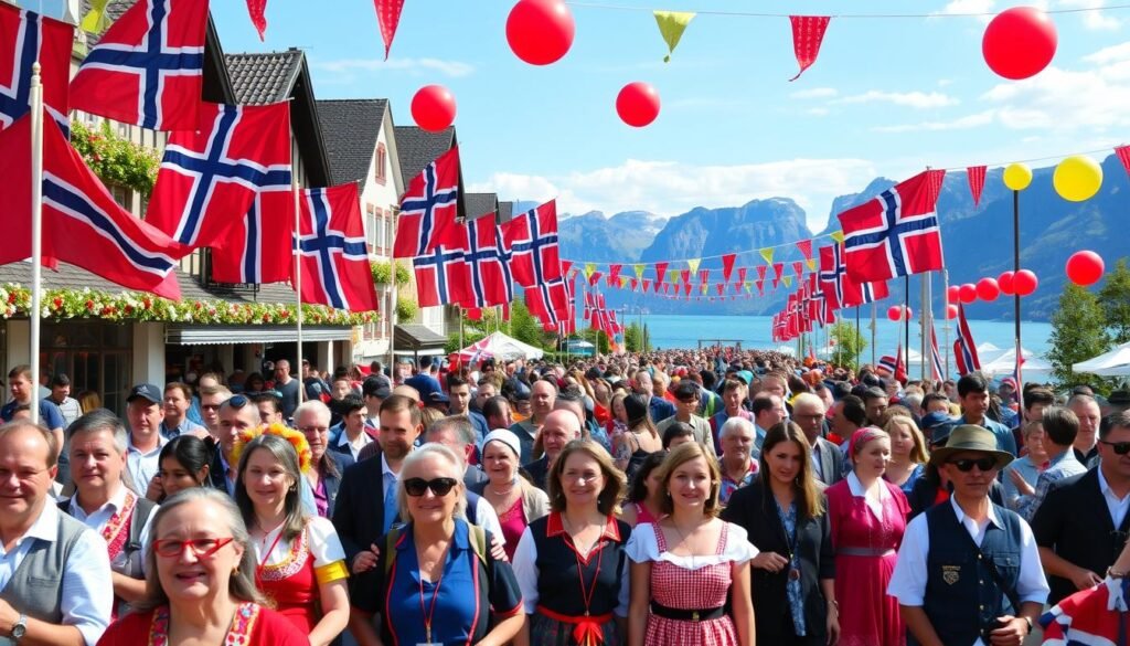 Cómo los Extranjeros Experimentan el Día Nacional Noruego