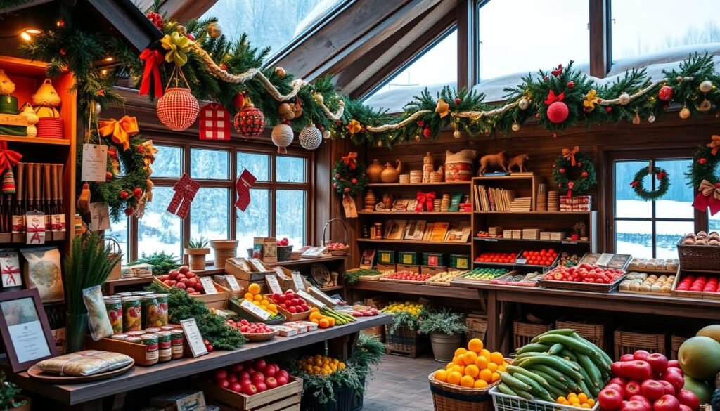 Compras Navidenas en Tiendas Agricolas Noruegas