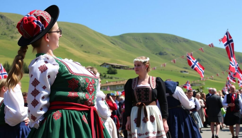 El Traje Tradicional Bunad en el Día de la Constitución Noruega