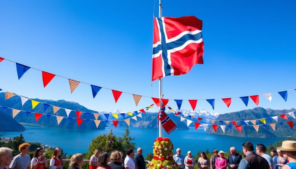 Eventos de Izado de Bandera el 17 de Mayo en Noruega