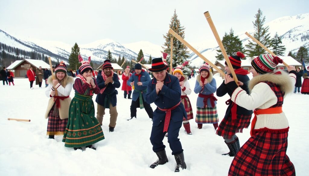 Juegos Tradicionales de Festividades Noruegas